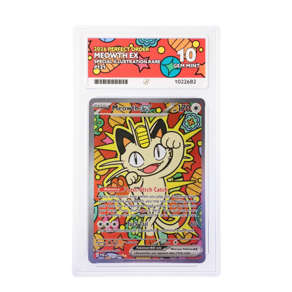 Meowth ex - ACE 10 Gem Mint