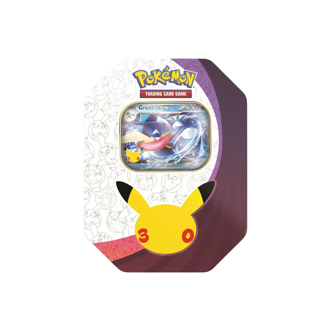 30th Celebration: ex Tin - Greninja