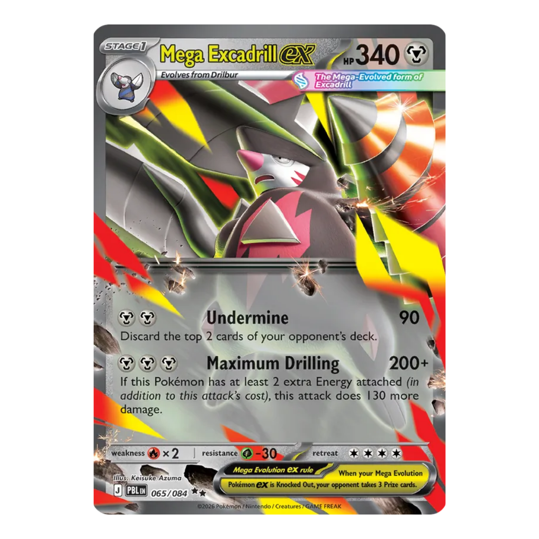 Mega Excadrill ex 065/084 - Pitch Black