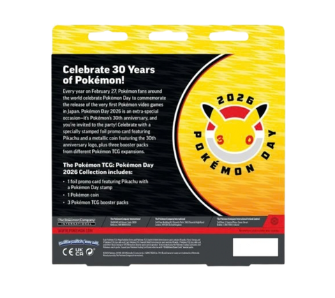 30th Pokémon Day 2026 Collection
